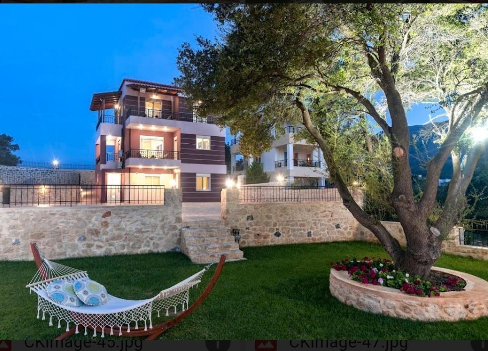 Villa Kermes Heated Pool Kournás Exterior photo